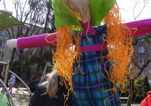 Powitanie przez dzieci pierwszego Dnia Wiosny.