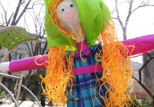 Powitanie przez dzieci pierwszego Dnia Wiosny.